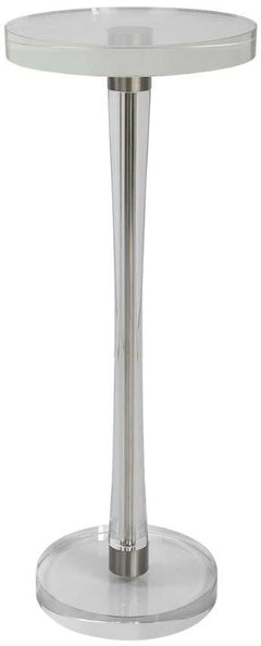 Uttermost Pria Chrome Drink Table