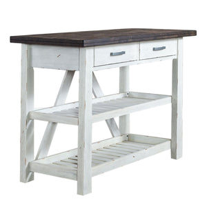 Liberty Furniture Farmhouse Two-Tone White Server