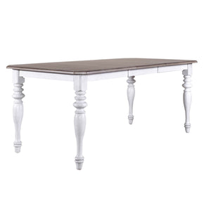 Liberty Furniture Ocean Isle Antique White Rectangular Leg Table