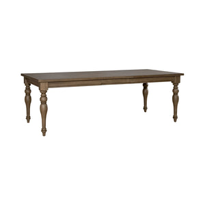Liberty Furniture Americana Farmhouse 5-Piece Black/Dusty Taupe Leg Dining Table Set