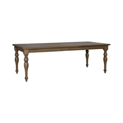Liberty Furniture Americana Farmhouse 6-Piece Black/Dusty Taupe Dining Table Set