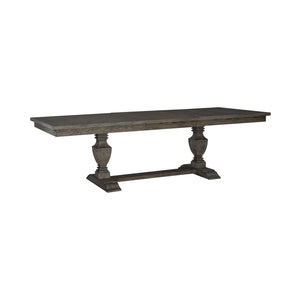 Liberty Furniture Westfield 7-Piece Havana Brown Trestle Casual Dining Table Set