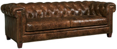 Hooker Furniture Chester Leather Stationary Sofa