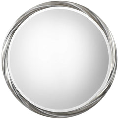 Uttermost Orion Silver Round Mirror