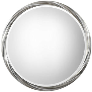 Uttermost Orion Silver Round Mirror