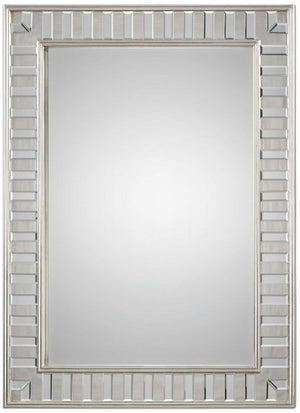 Uttermost Lanester Silver Leaf Mirror