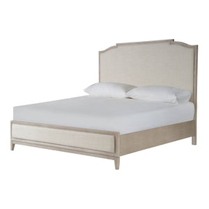 Universal Coalesce Queen Upholstered Panel Headboard in Rolling Fog