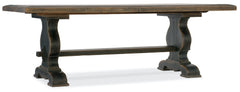 Hooker Furniture Bandera 86 Inch Table with Two 18 Inch Leaves