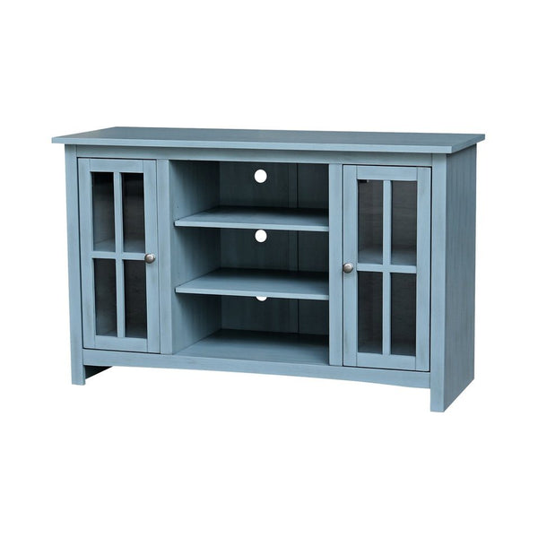 John Thomas Destinations 48 Inch TV Stand in Ocean Blue