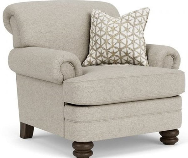 Flexsteel Bay Bridge Silver Driftwood Chair