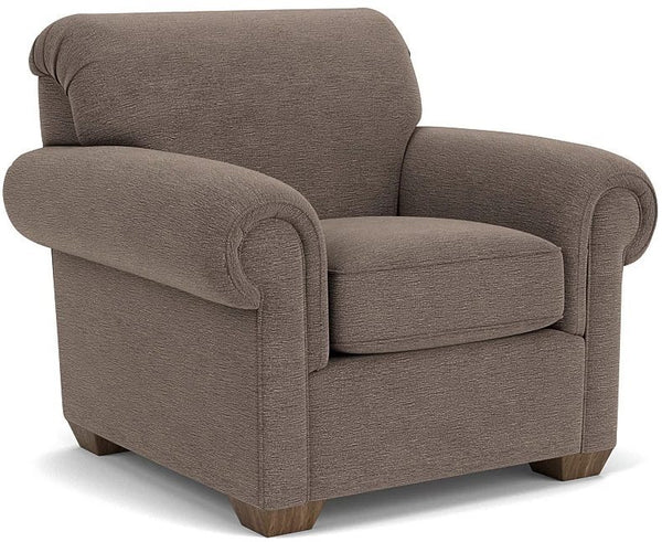 Flexsteel Main Street Brown Smoke Chair