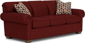 Flexsteel Main Street Crimson Sofa Sleeper