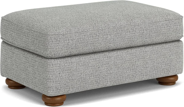Flexsteel Preston Silver Ash Cocktail Ottoman