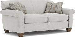 Flexsteel South Haven Silver Glacier Loveseat