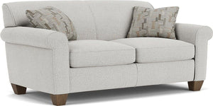 Flexsteel South Haven Silver Glacier Loveseat