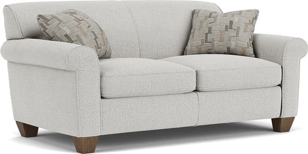 Flexsteel South Haven Silver Glacier Loveseat