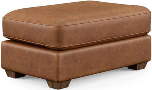 Flexsteel Thornton Light Brown Cocktail Ottoman