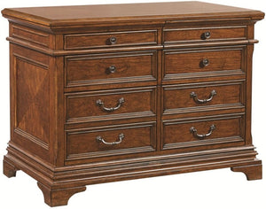 Aspenhome Hawthorne Brown Combo File Office Cabinet