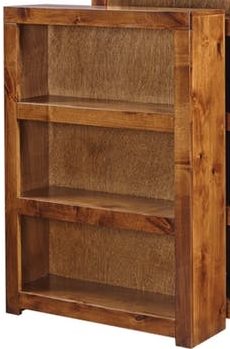 Aspenhome Contemporary Alder Lifestyle Fruitwood 48 Inch Fruitwood Bookcases