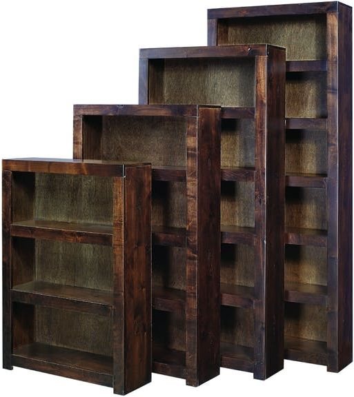 Aspenhome Lifestyle Tobacco 84 Inch Bookcases
