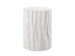 Universal Coastal Living Outdoor Geneva Abaco White End Table
