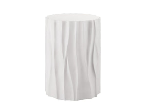 Universal Coastal Living Outdoor Geneva Abaco White End Table