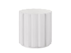 Universal Coastal Living Outdoor Geneva Abaco White Side Table