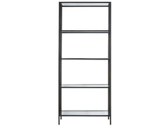Universal Curated Industrial Oil Rubbed Bronze Etagere Bookcase