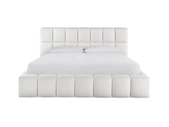 Universal Nomad Canberra Ivory King Colina Upholstered Bed