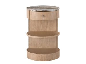 Universal Nomad Breeze White Oak Nightstand