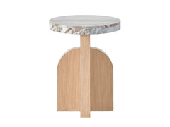 Universal Nomad Riverine Tech Oak Accent Table