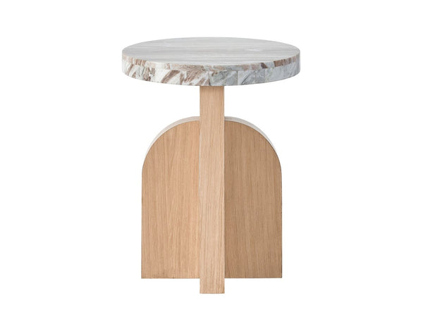 Universal Nomad Riverine Tech Oak Accent Table