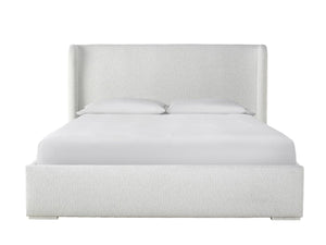 Universal Tranquility Miranda Kerr Home Restore Cottony Ivory Queen Upholstered Bed