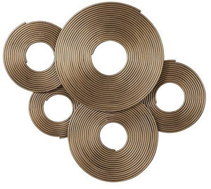 Uttermost Ahmet Gold Rings Wall Art Decor