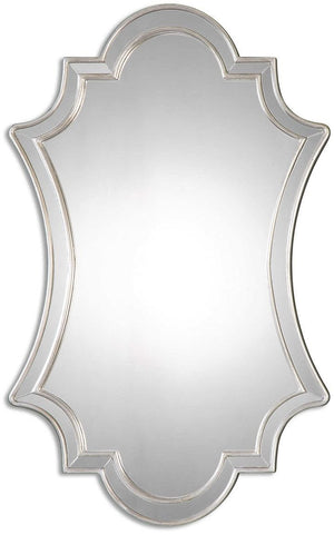 Uttermost Elara Antiqued Silver Wall Mirror