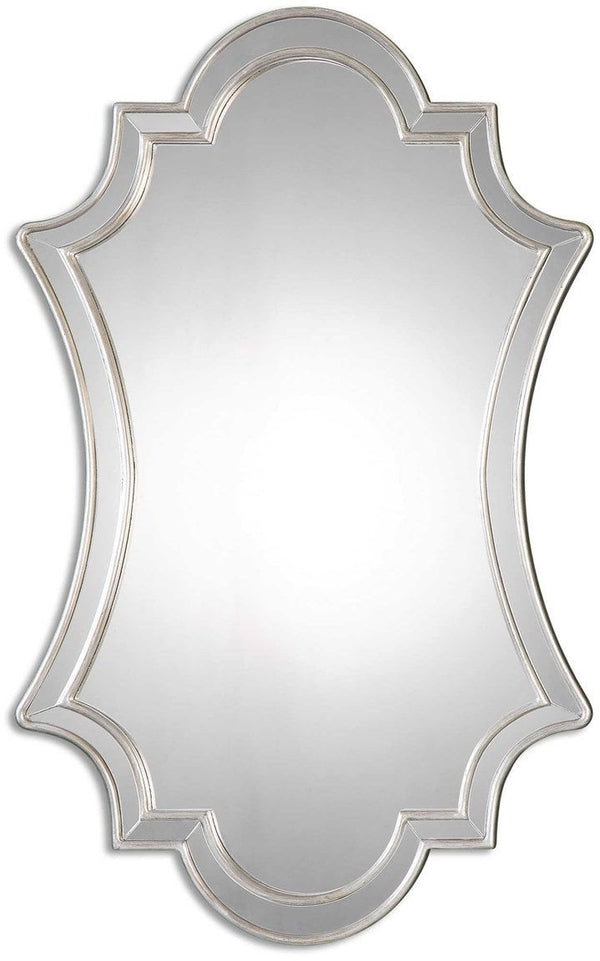 Uttermost Elara Antiqued Silver Wall Mirror