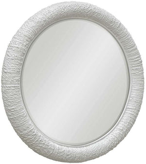 Uttermost Mariner White Round Mirror
