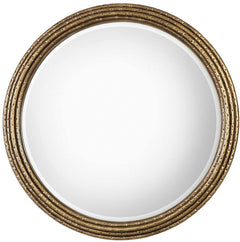 Uttermost Spera Round Gold Mirror