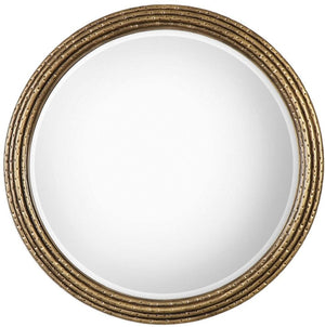 Uttermost Spera Round Gold Mirror