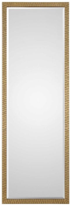 Uttermost Vilmos Metallic Gold Floor Mirror