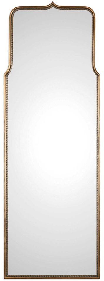 Uttermost Adelasia Antiqued Gold Mirror