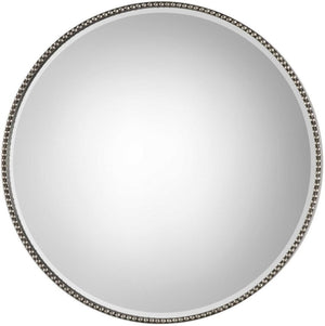 Uttermost Stefania Beaded Round Mirror