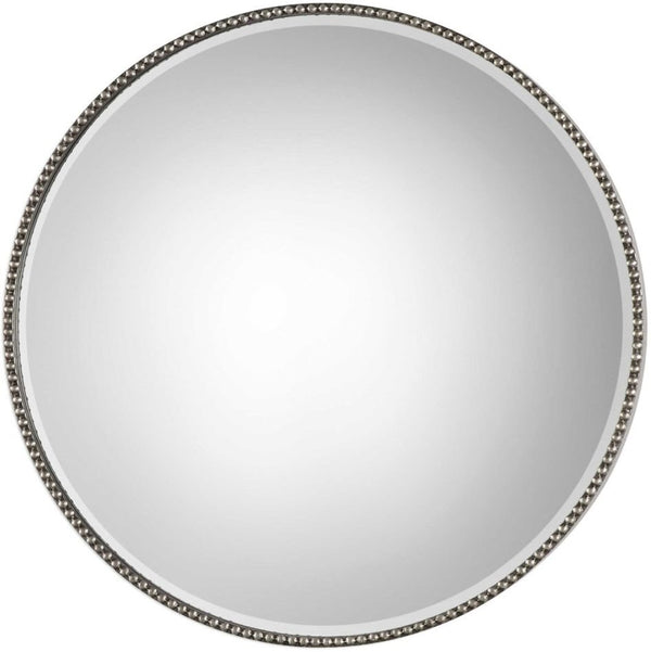 Uttermost Stefania Beaded Round Mirror