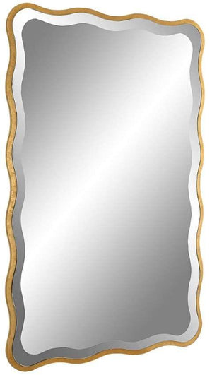Uttermost Aneta Gold Scalloped Mirror