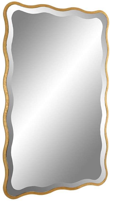 Uttermost Aneta Gold Scalloped Mirror