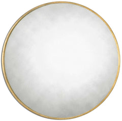 Uttermost Junius Round Gold Mirror