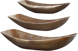 Uttermost Anas Antique Brass Bowls