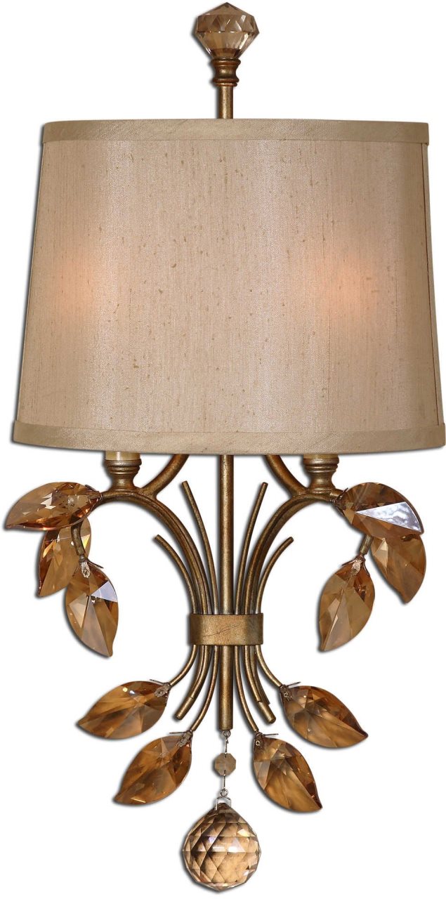 Uttermost Alenya Gold Wall Sconce Light
