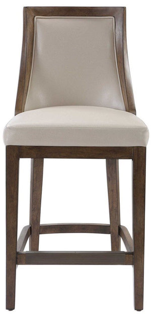Uttermost Purcell Cappuccino Counter-Height Stool