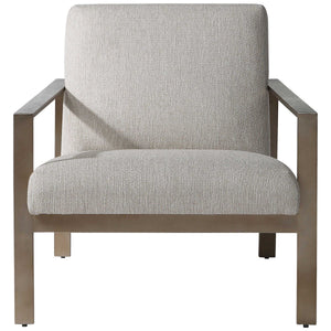 Uttermost Wills Warm Oatmeal Accent Chair